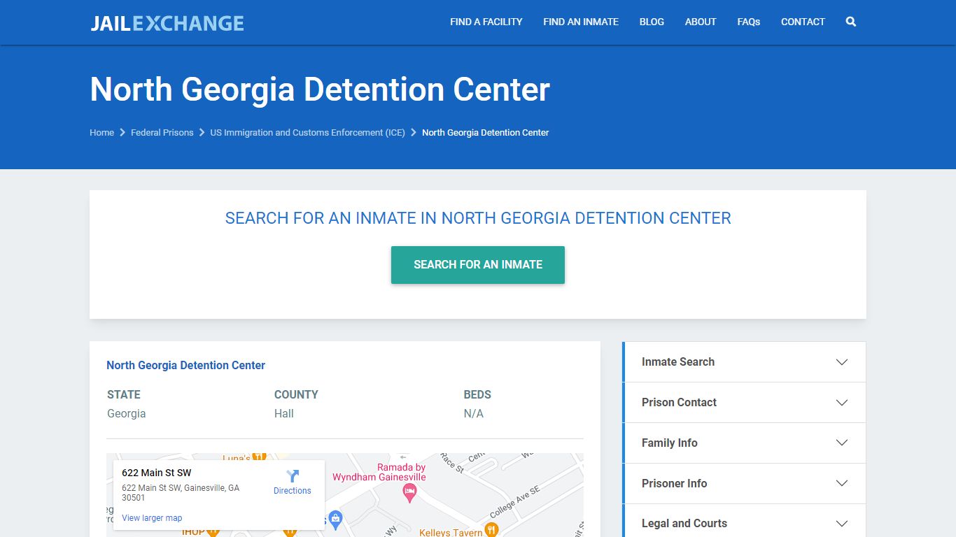 North Georgia Detention Center ICE Detainee Locator ...