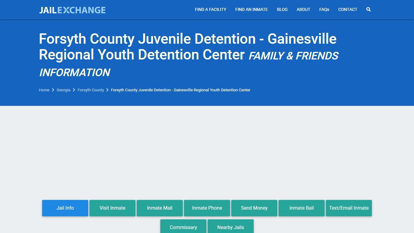 Forsyth County Juvenile Detention - JAIL EXCHANGE