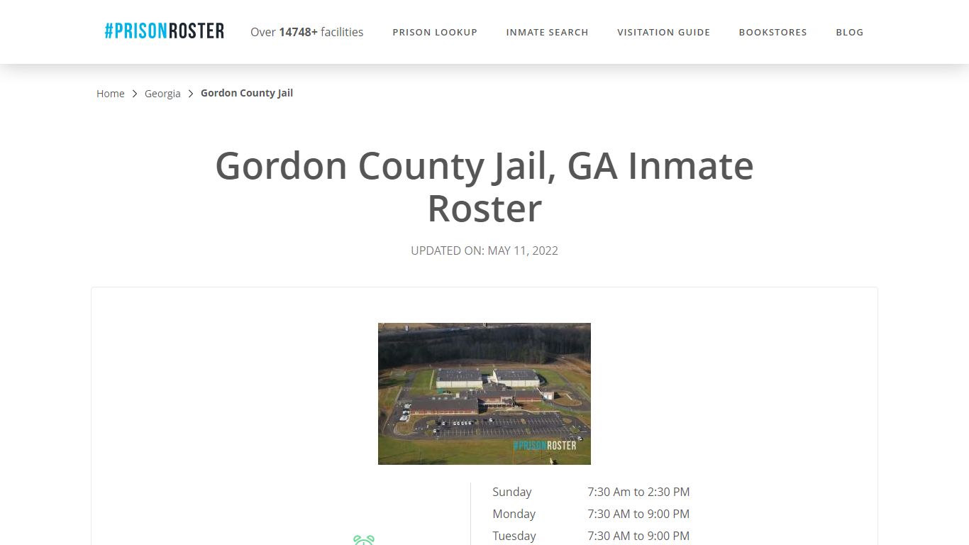Gordon County Jail, GA Inmate Roster - Prisonroster